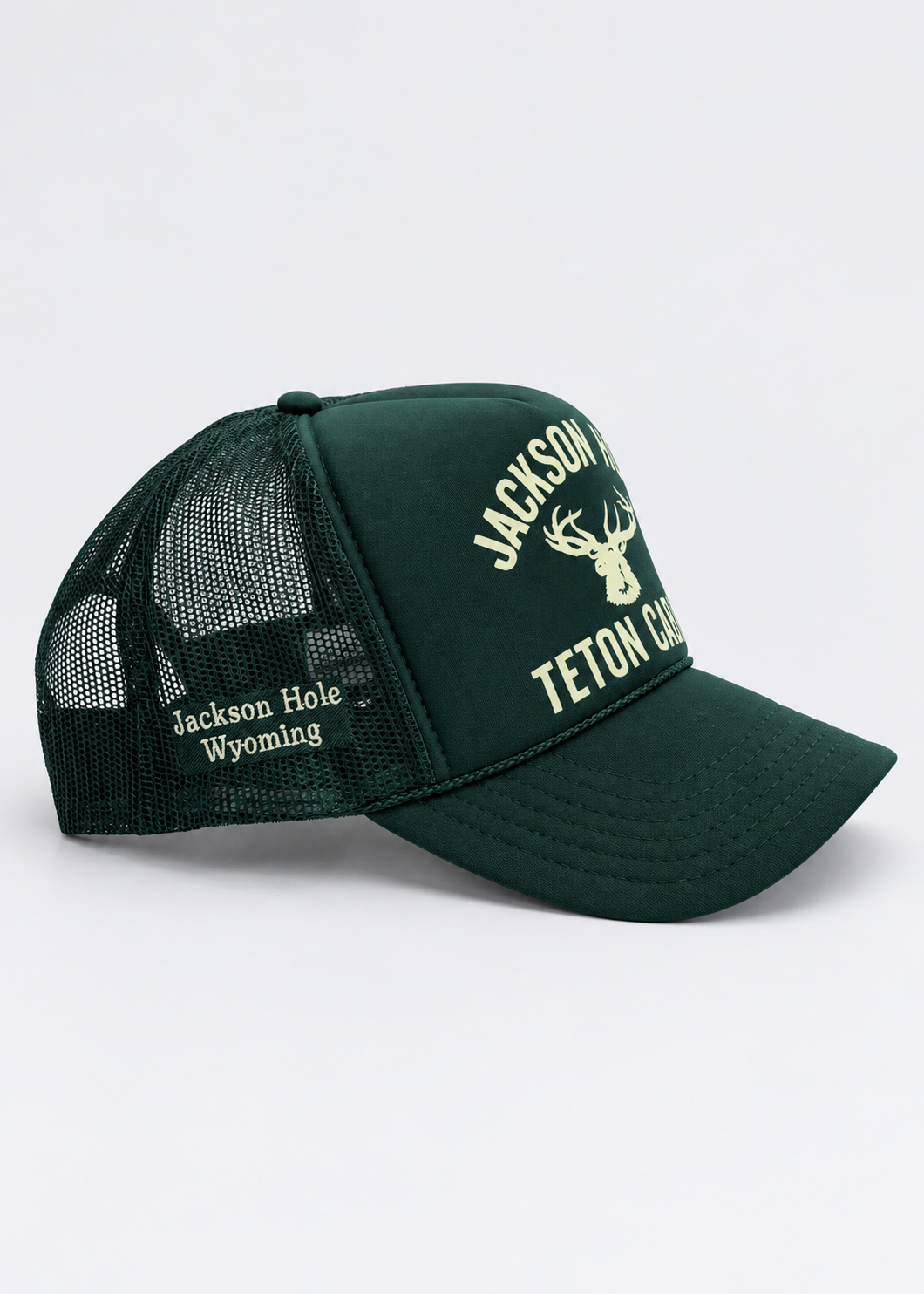Forrest Green + Offwhite | Elk Trucker Hat