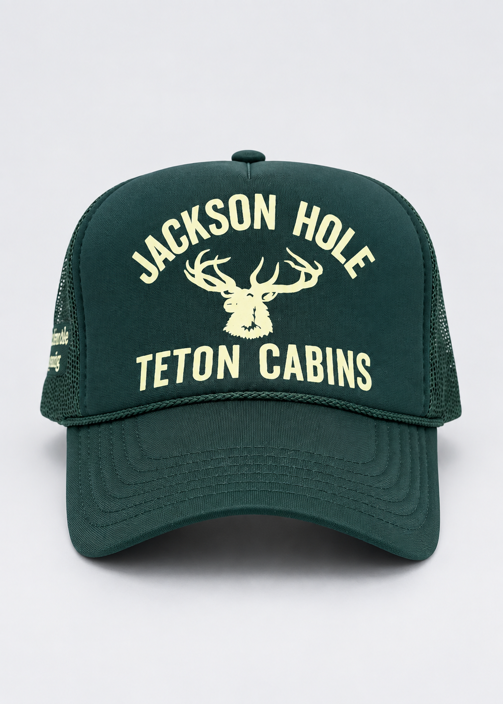 Forrest Green + Offwhite | Elk Trucker Hat
