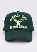 Forrest Green + Offwhite | Elk Trucker Hat
