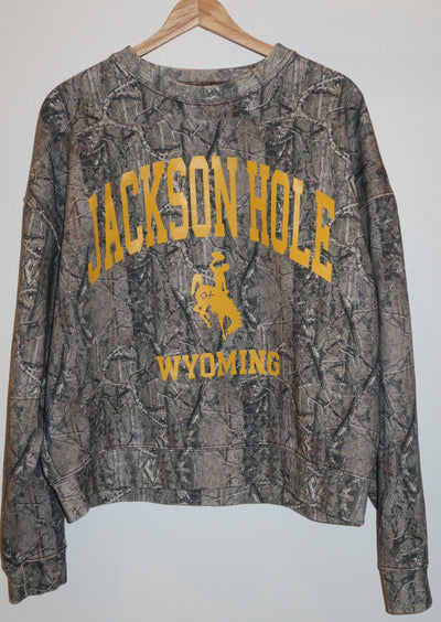 Sage Brush Camo | Classic Crewneck