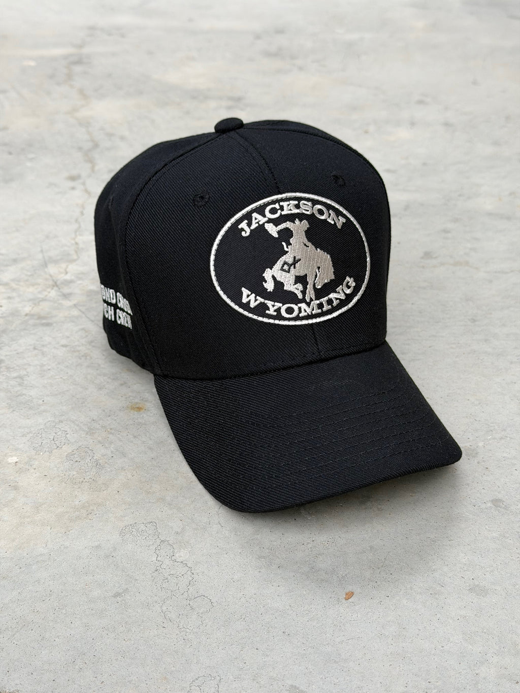 Black Jackson Hole Patch Hat | Patch Hats