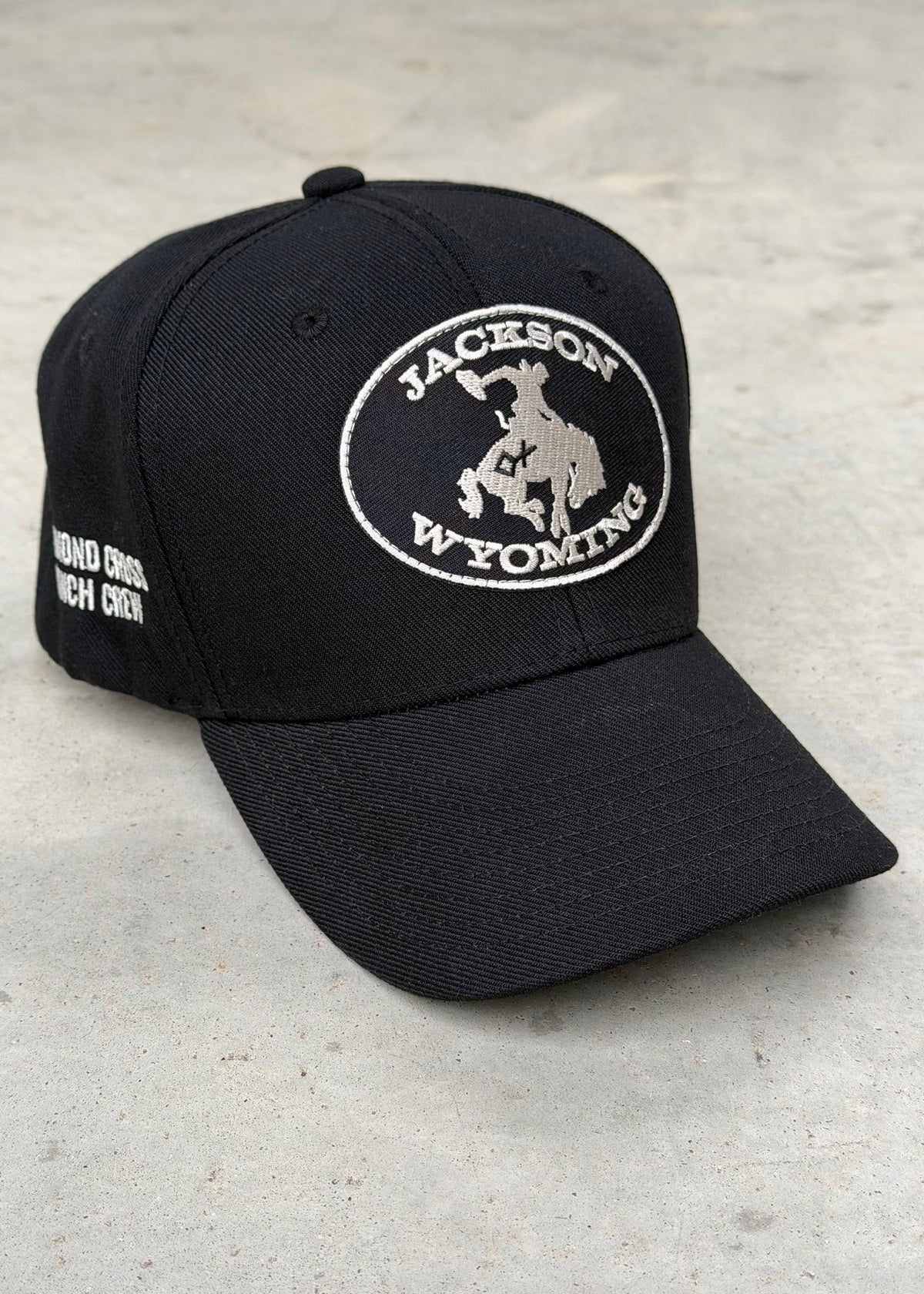 Black Jackson Hole Patch Hat | Patch Hats
