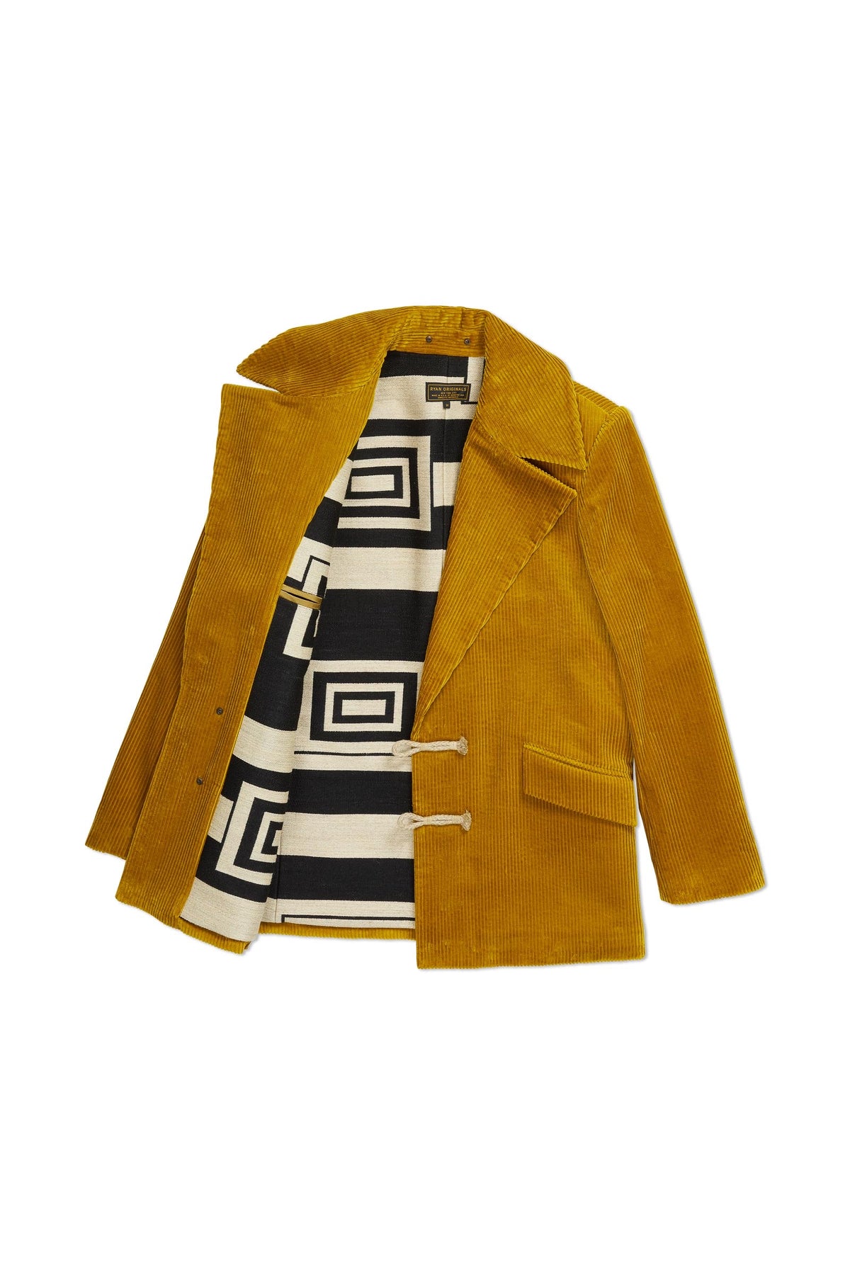 Gold | Diamond cross ranch Corduroy Cowboy Jacket