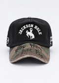 Jackson Black w Camo Brim | Camo Range Cap