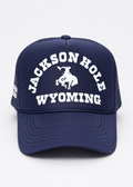 Navy Jackson Hole Cowboy | Icon Trucker Hat