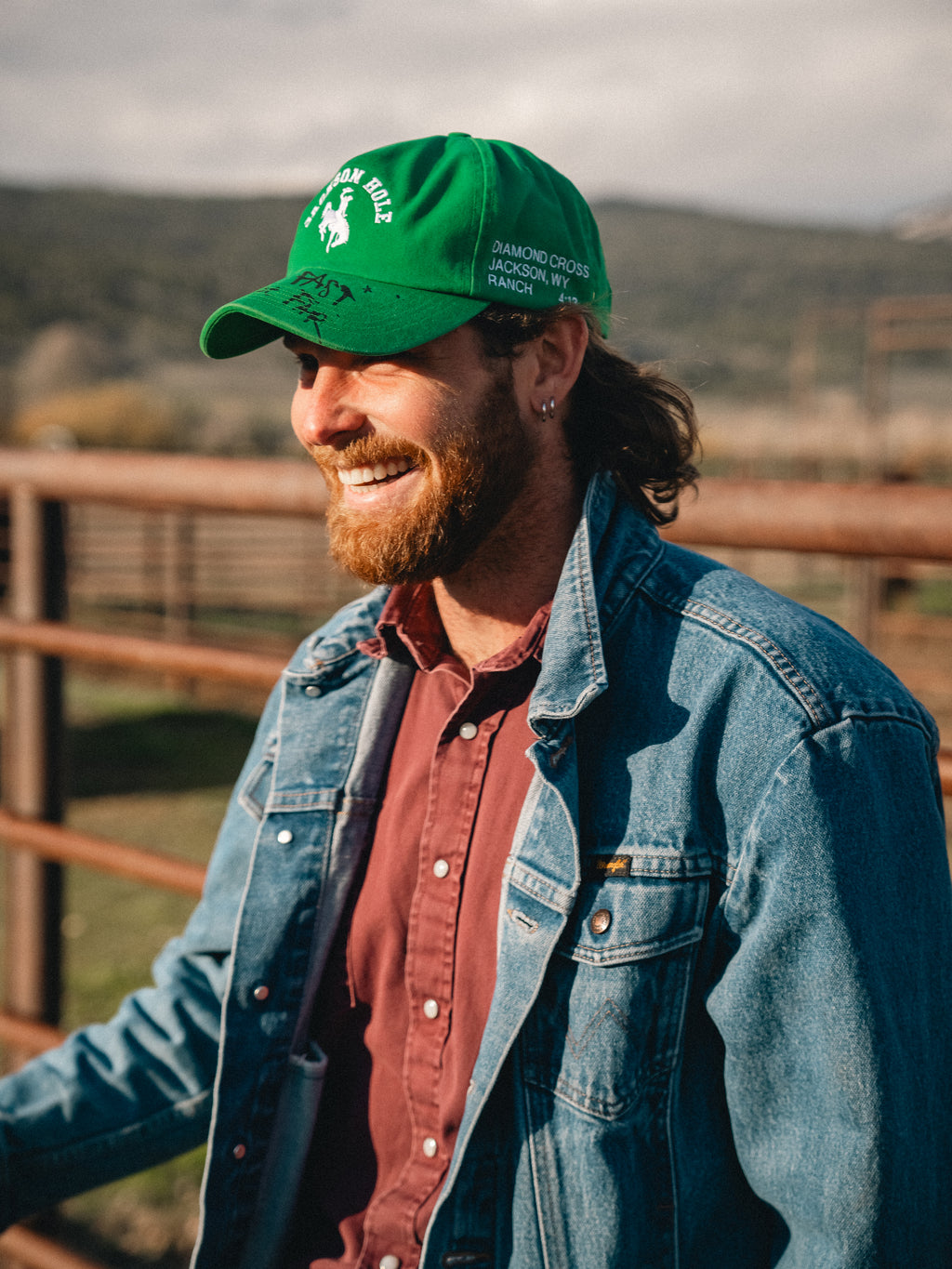 Green Wyoming Hat | Range Cap