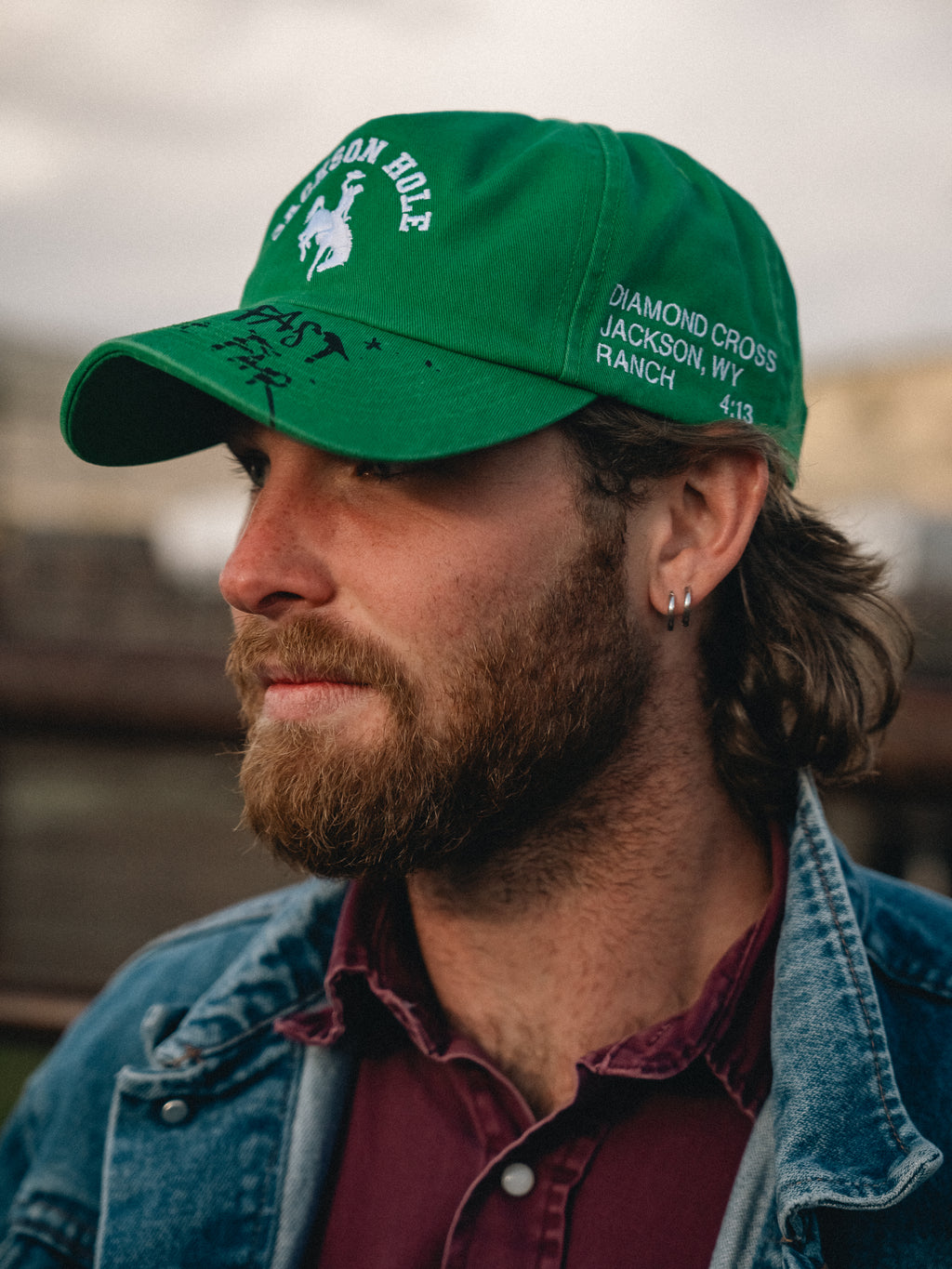 Green Wyoming Hat | Range Cap