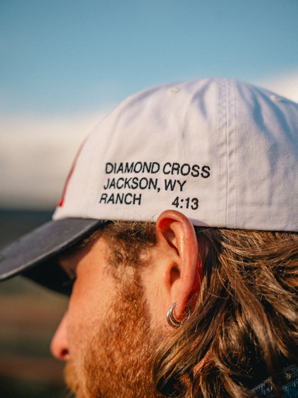 White & Navy Brim | USA 250 Caps