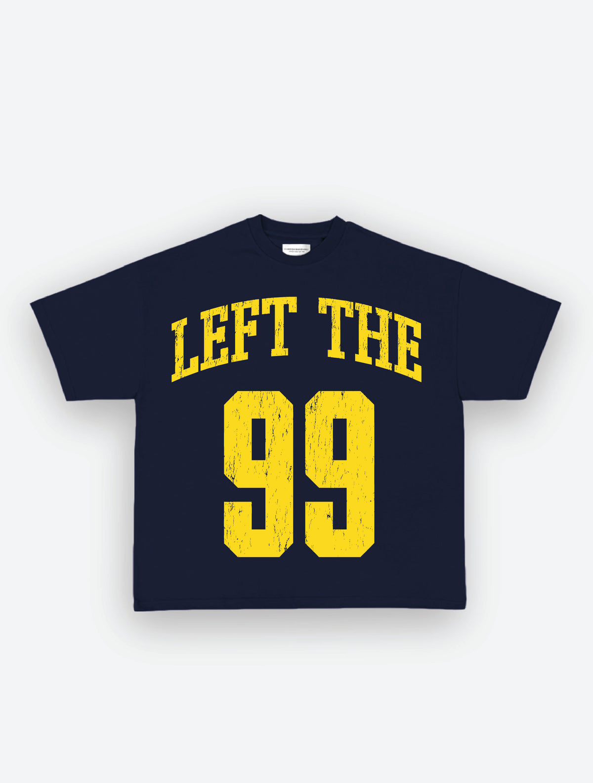 Navy & Yellow | Left the 99