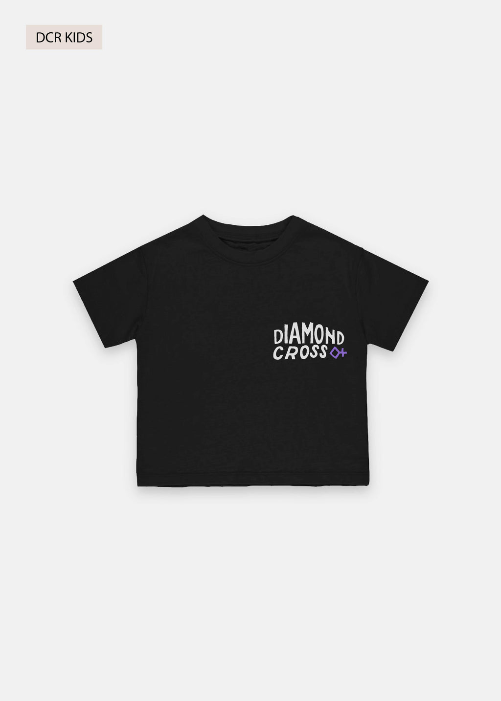 Black | Diamond cross ranch Maverick Kids black t-shirt