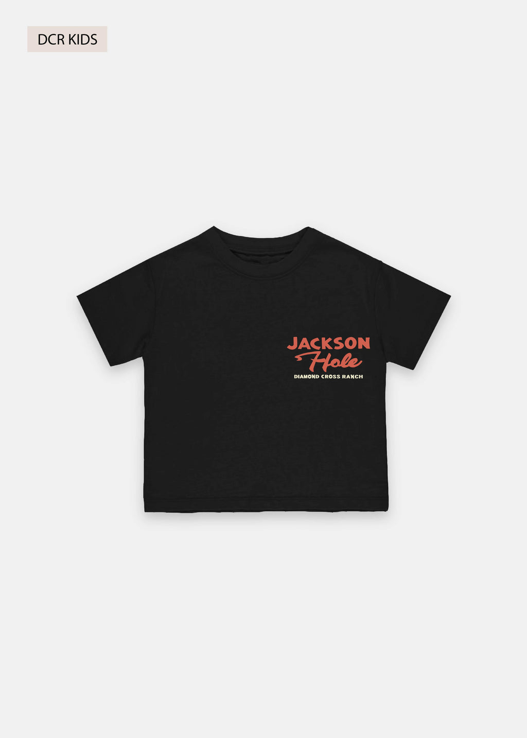 Black | Diamond cross ranch Jackson Rodeo Kids tees