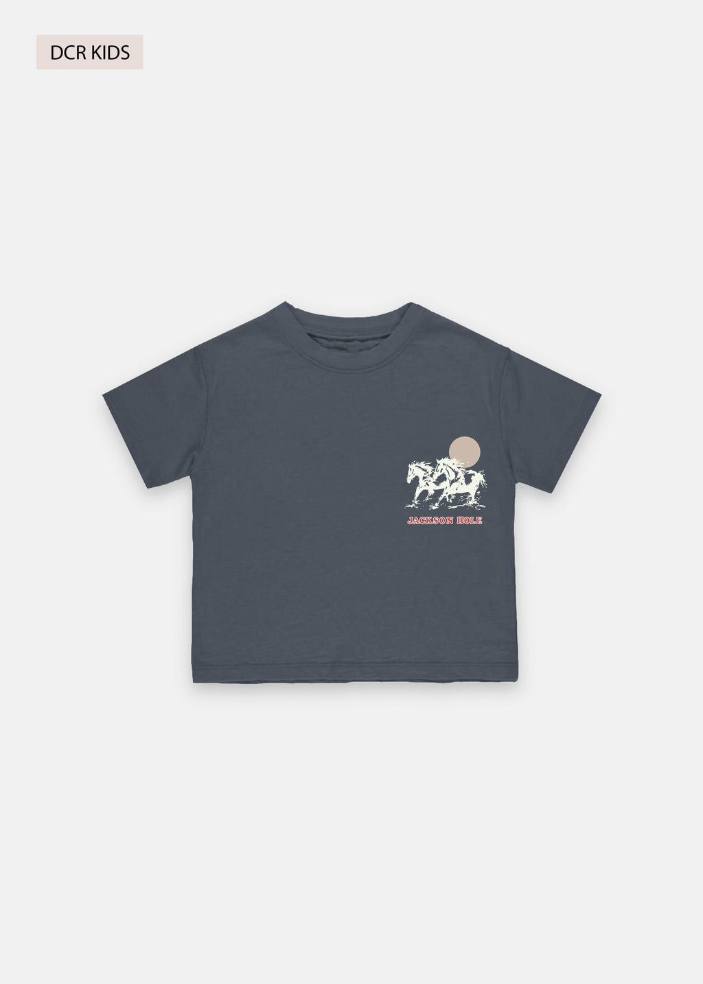 Black | Diamond cross ranch Jackson Wild Kids t-shirt