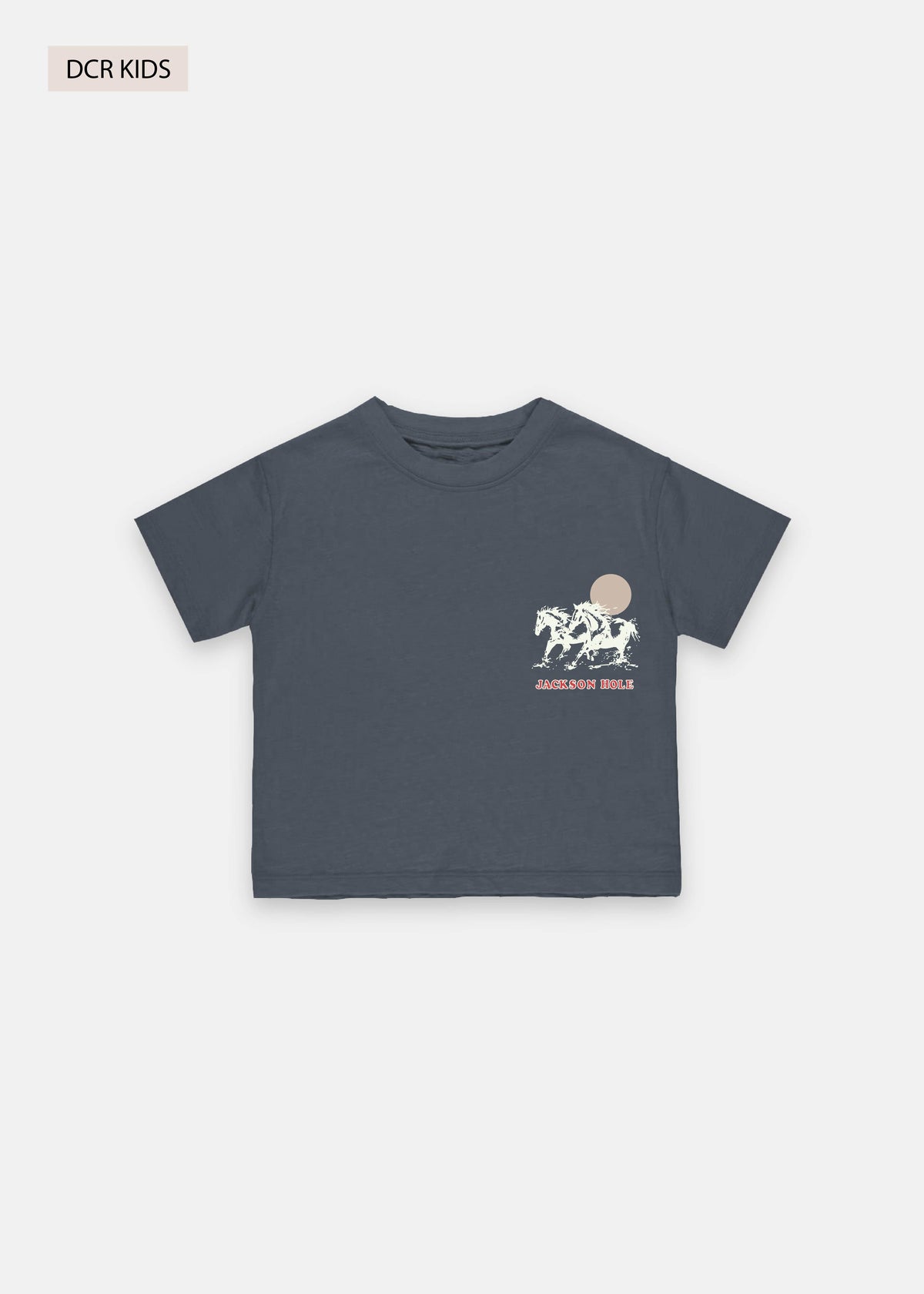 Black | Diamond cross ranch Jackson Wild Kids t-shirt
