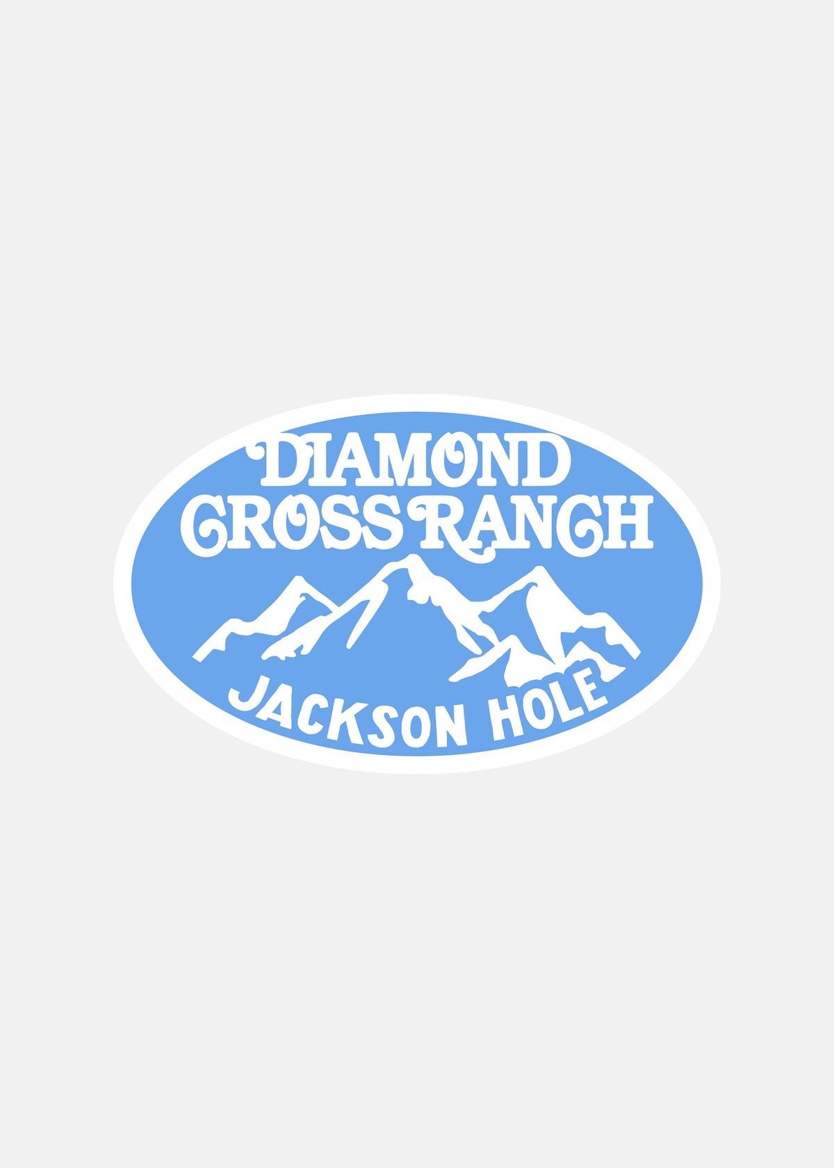 Blue Mountain Sticker