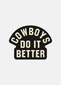 Offwhite on Black | Cowboys Do It Better