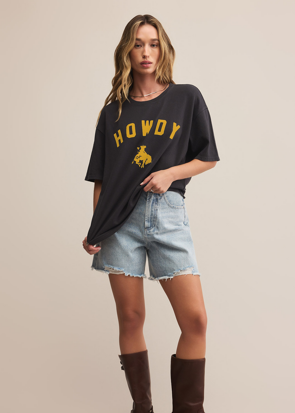 Howdy Black & Yellow | Howdy Tee