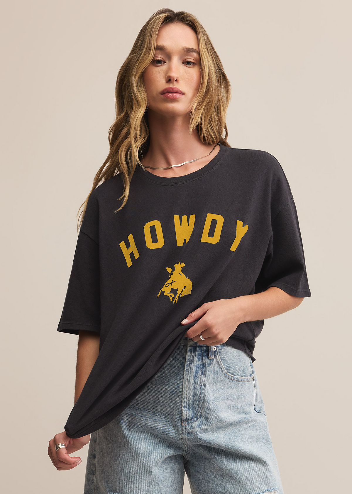Howdy Black & Yellow | Howdy Tee