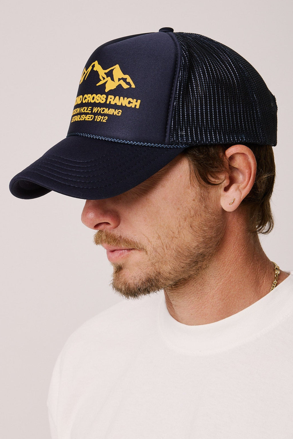 Navy & Yellow | Mountain Trucker