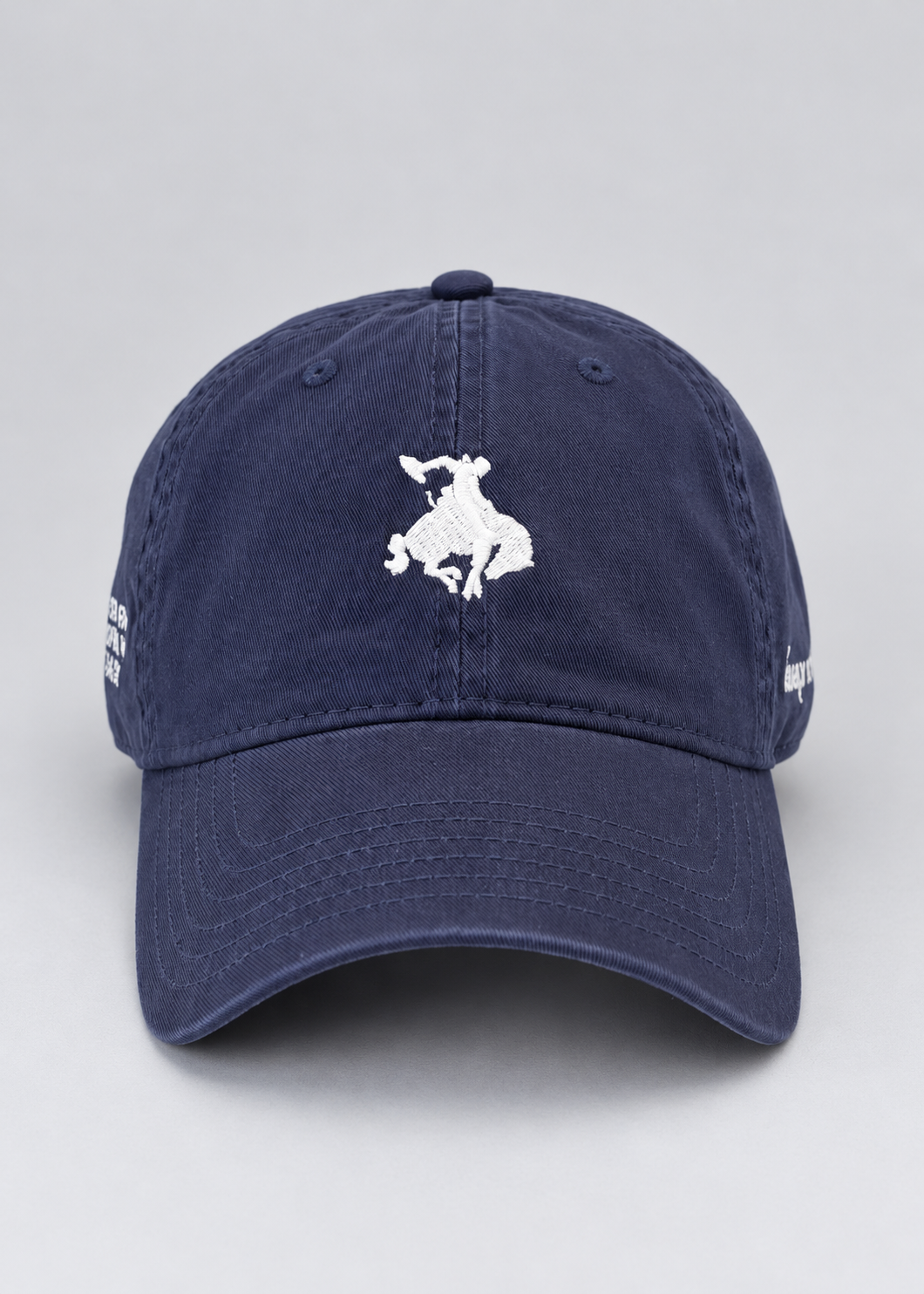 Navy + White Logo | Diamond cross ranch dad caps