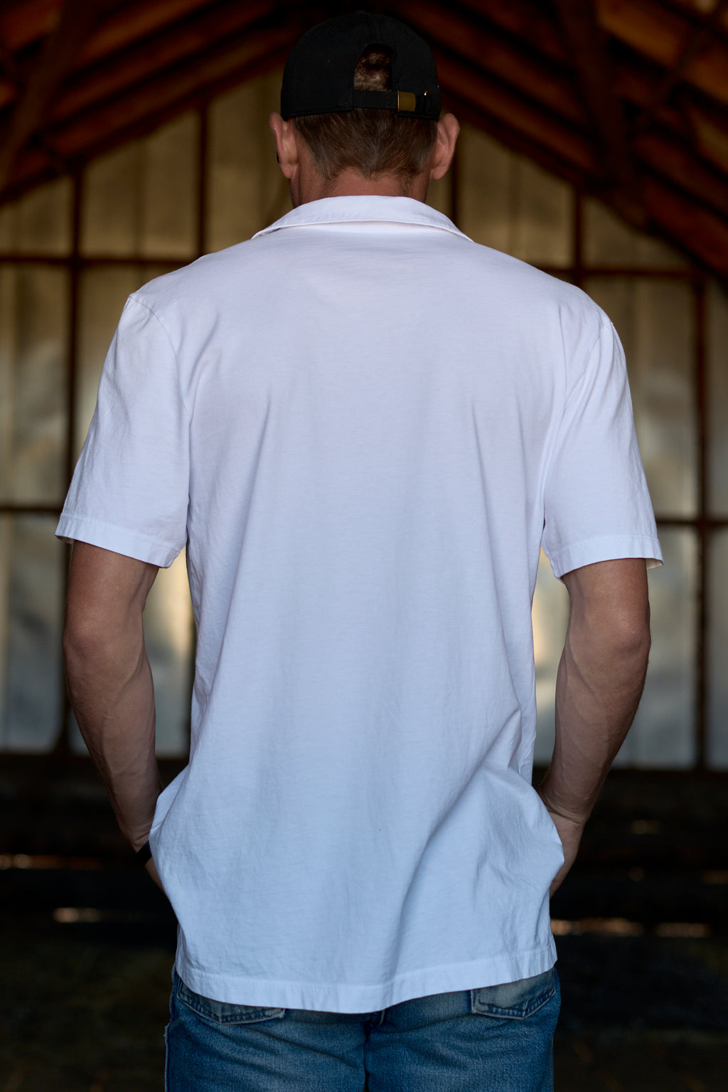 White Unisex Polo | Jackson Hole Preppy Polo