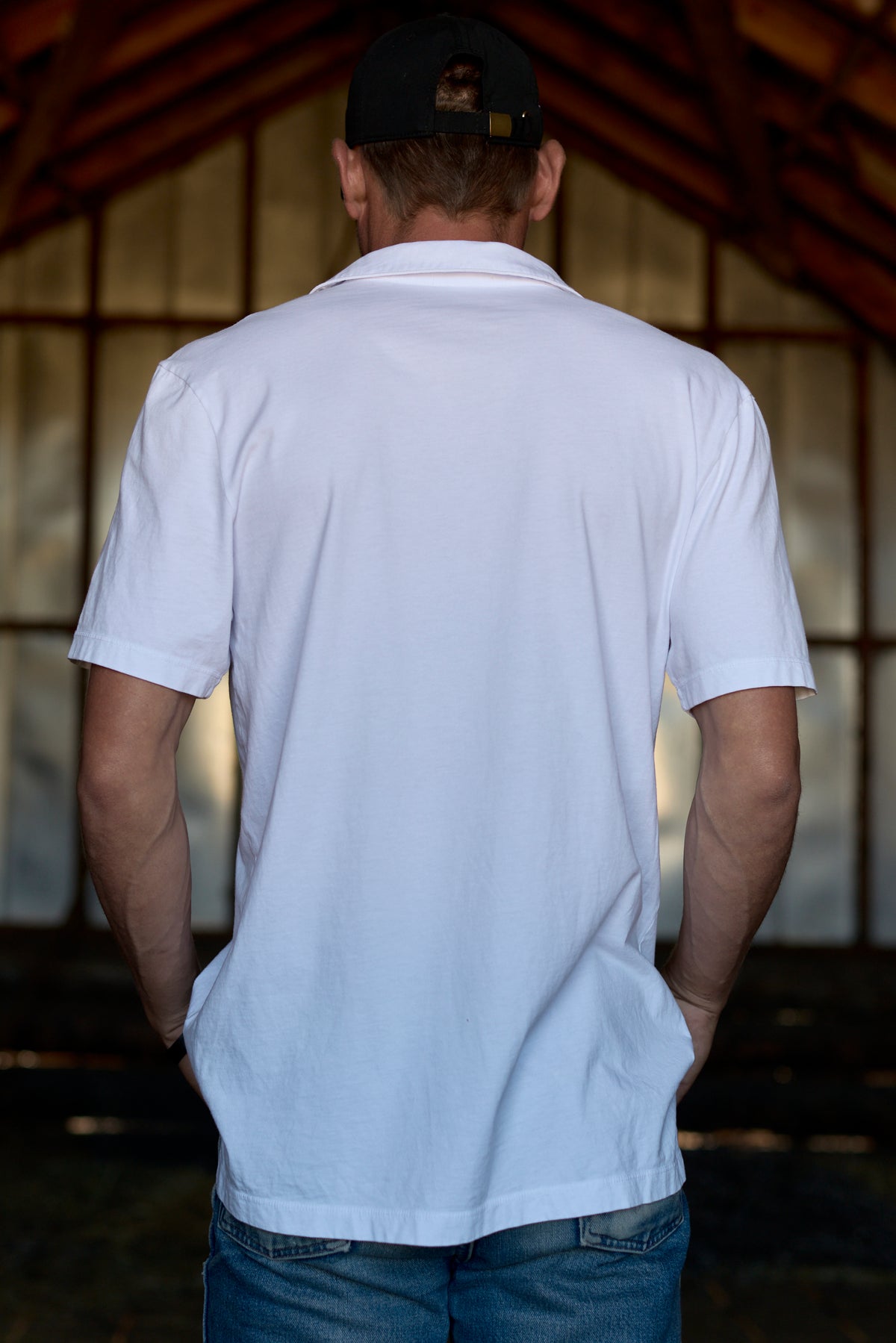 White Unisex Polo | Jackson Hole Preppy Polo