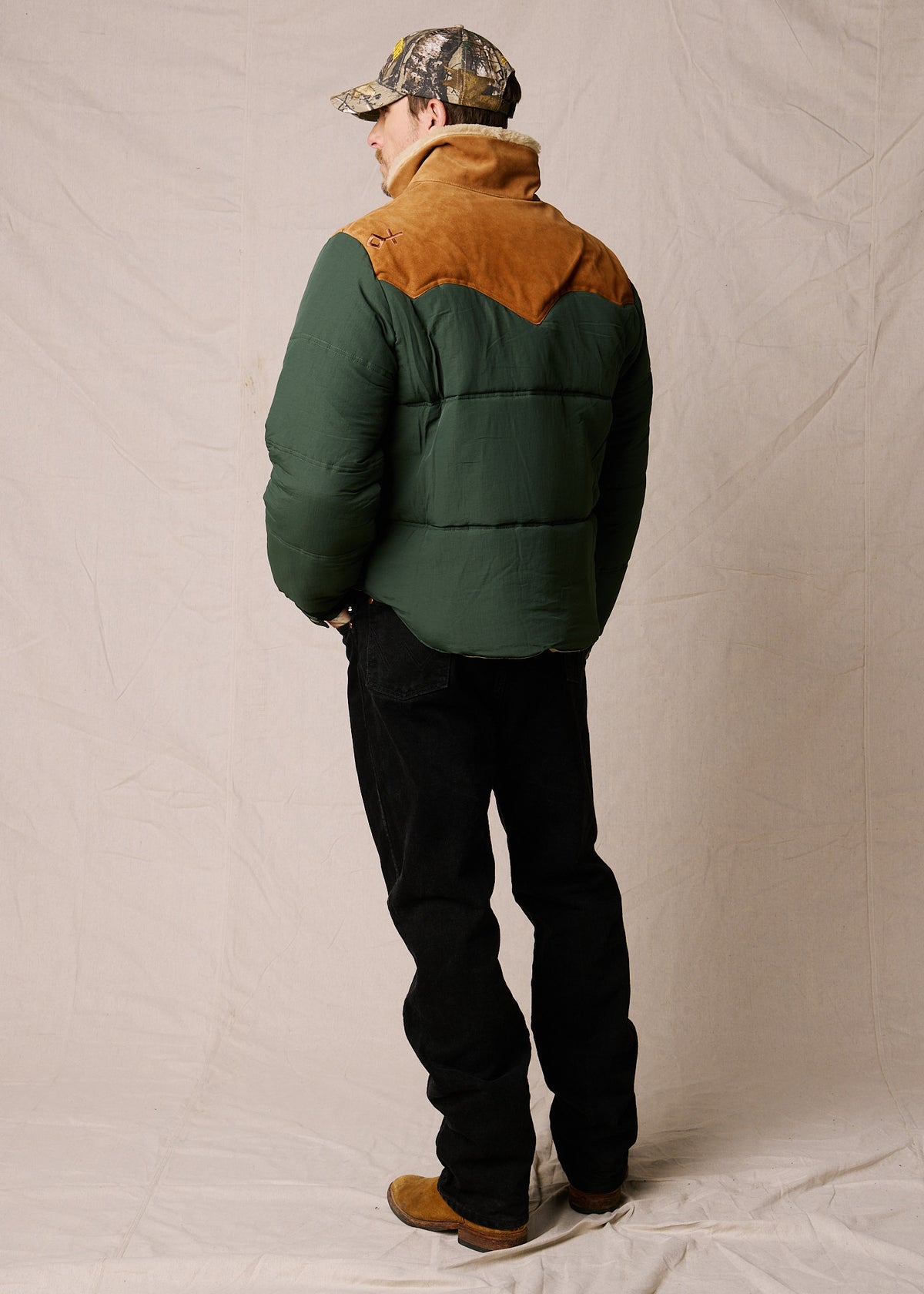 Timber Green Puffer Jacket | The Icon Puffer