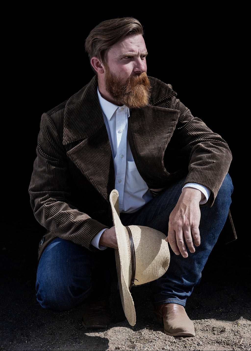 Brown | Corduroy Cowboy Jacket