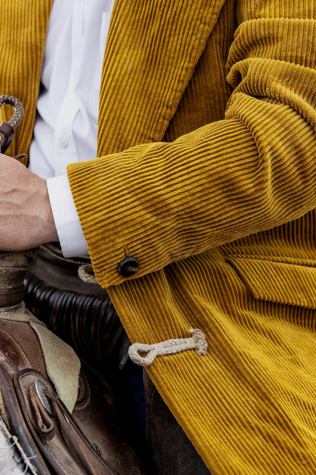 Gold | Corduroy Cowboy Jacket