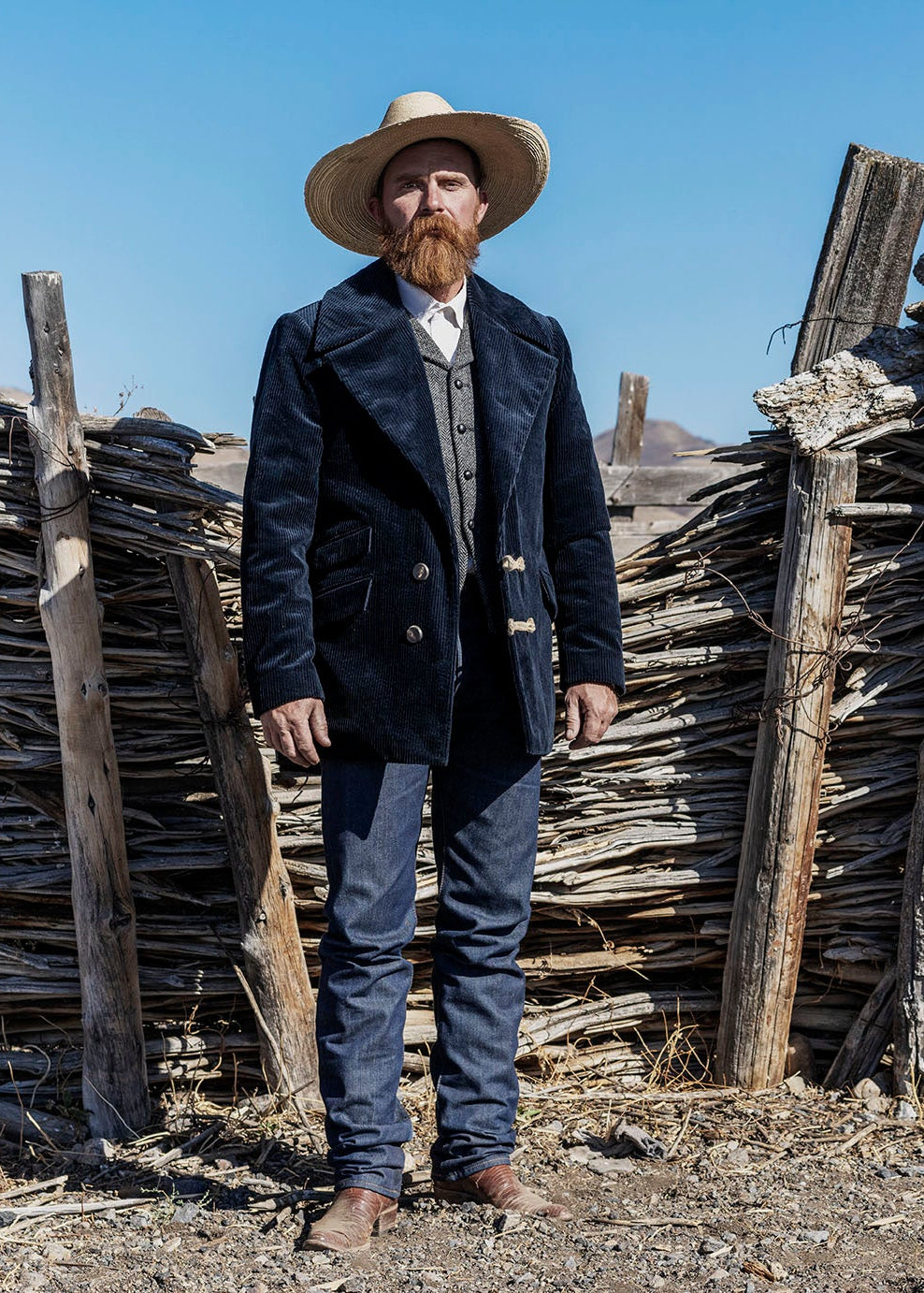 Navy | Corduroy Cowboy Jacket