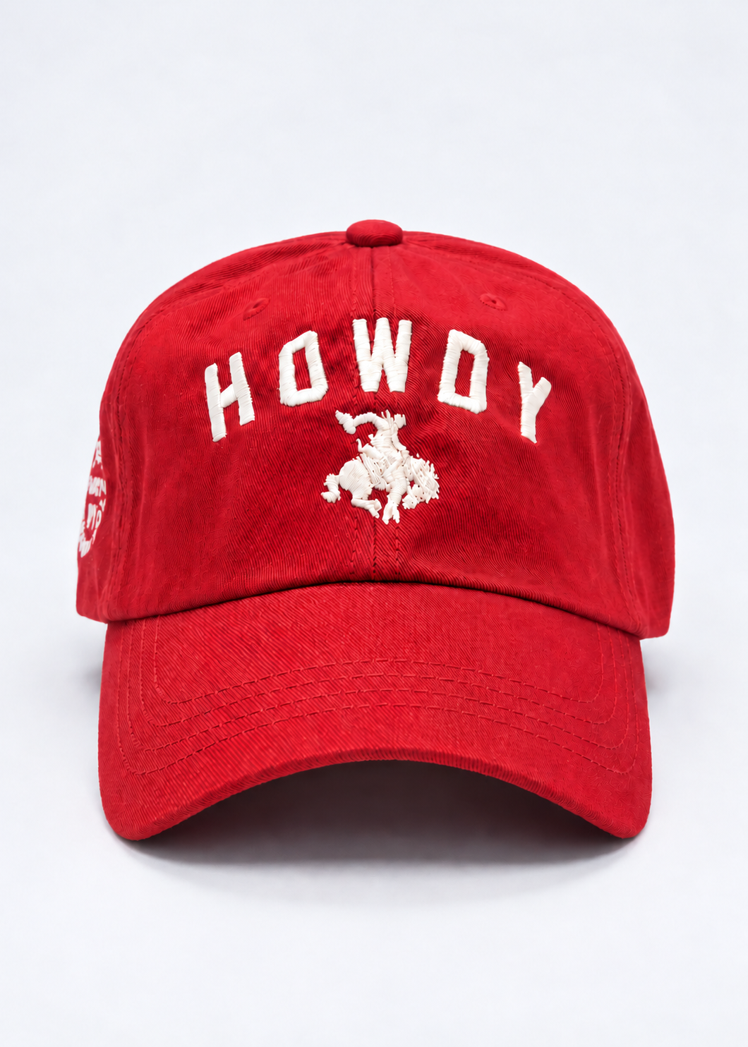Red Howdy | Diamond cross ranch dad caps