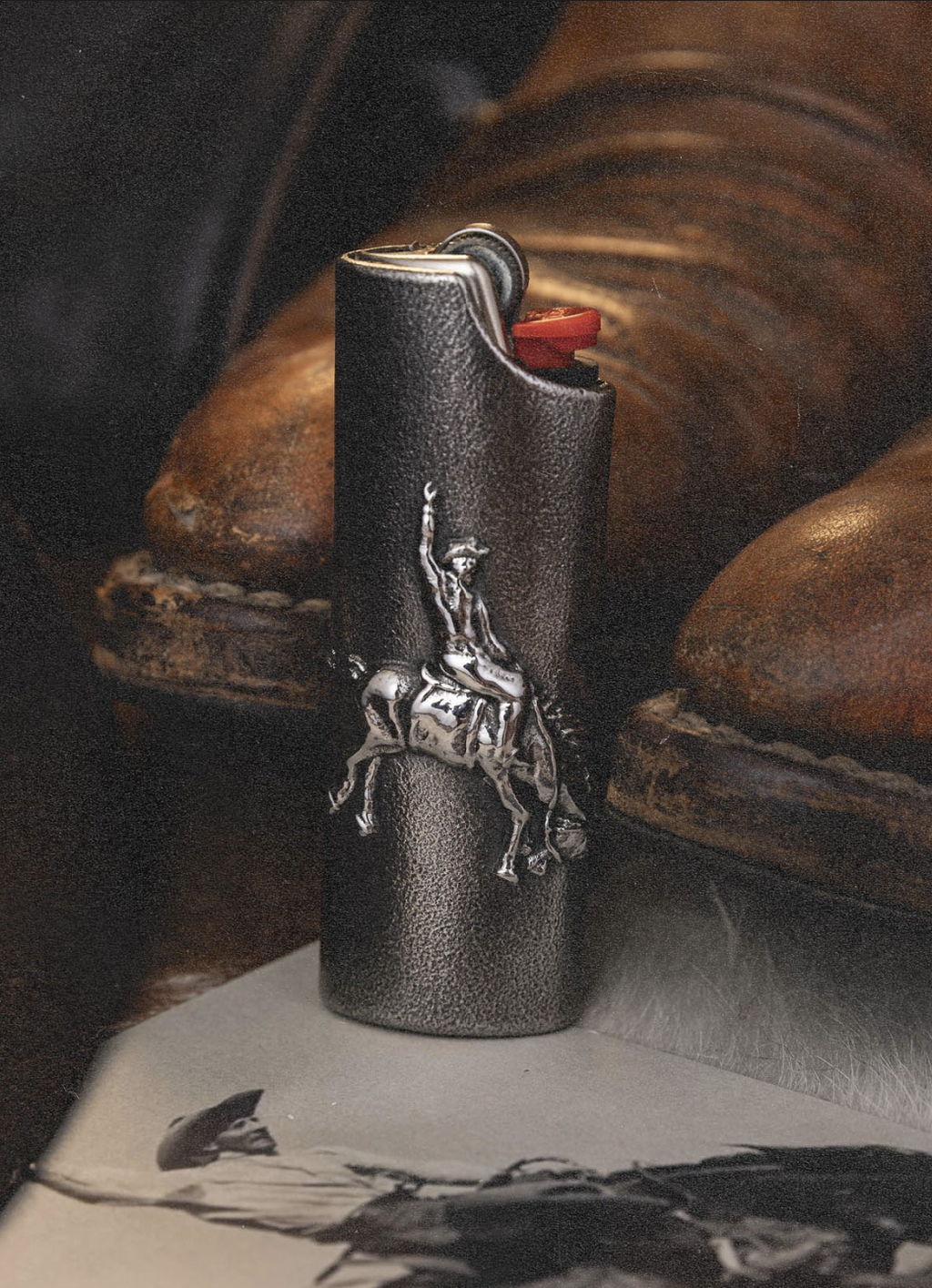 Diamond Cross Lighter Cover