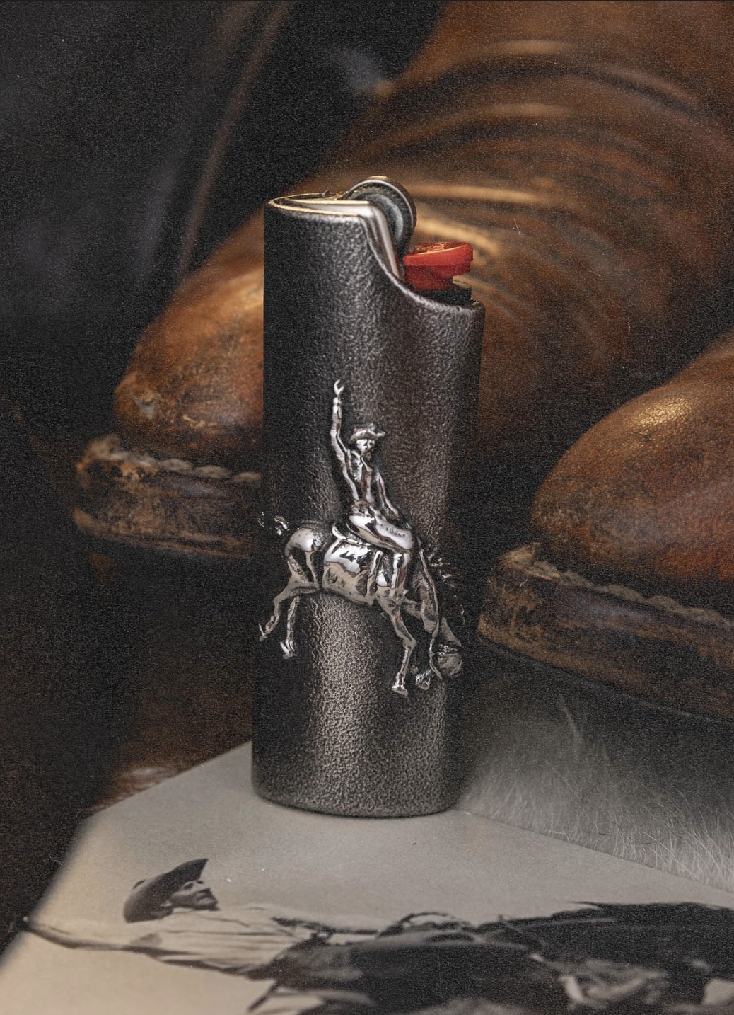 Diamond Cross Lighter Cover