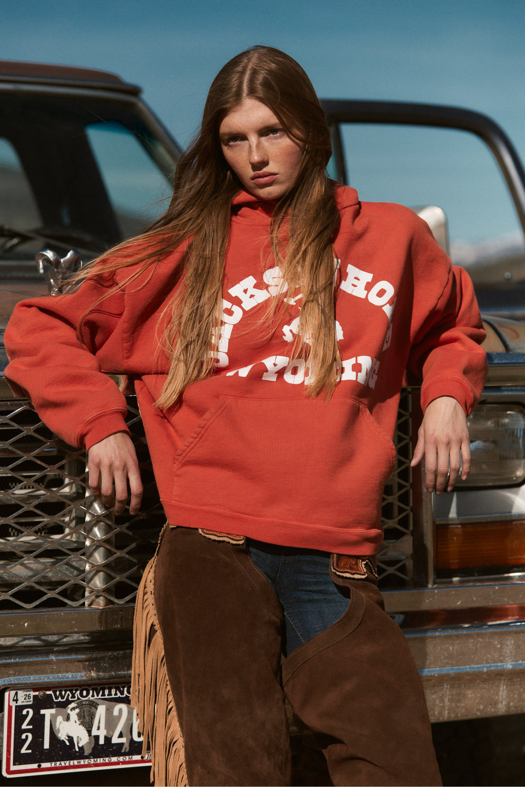 Hunter Orange Jackson | Jackson Hole Hoodies