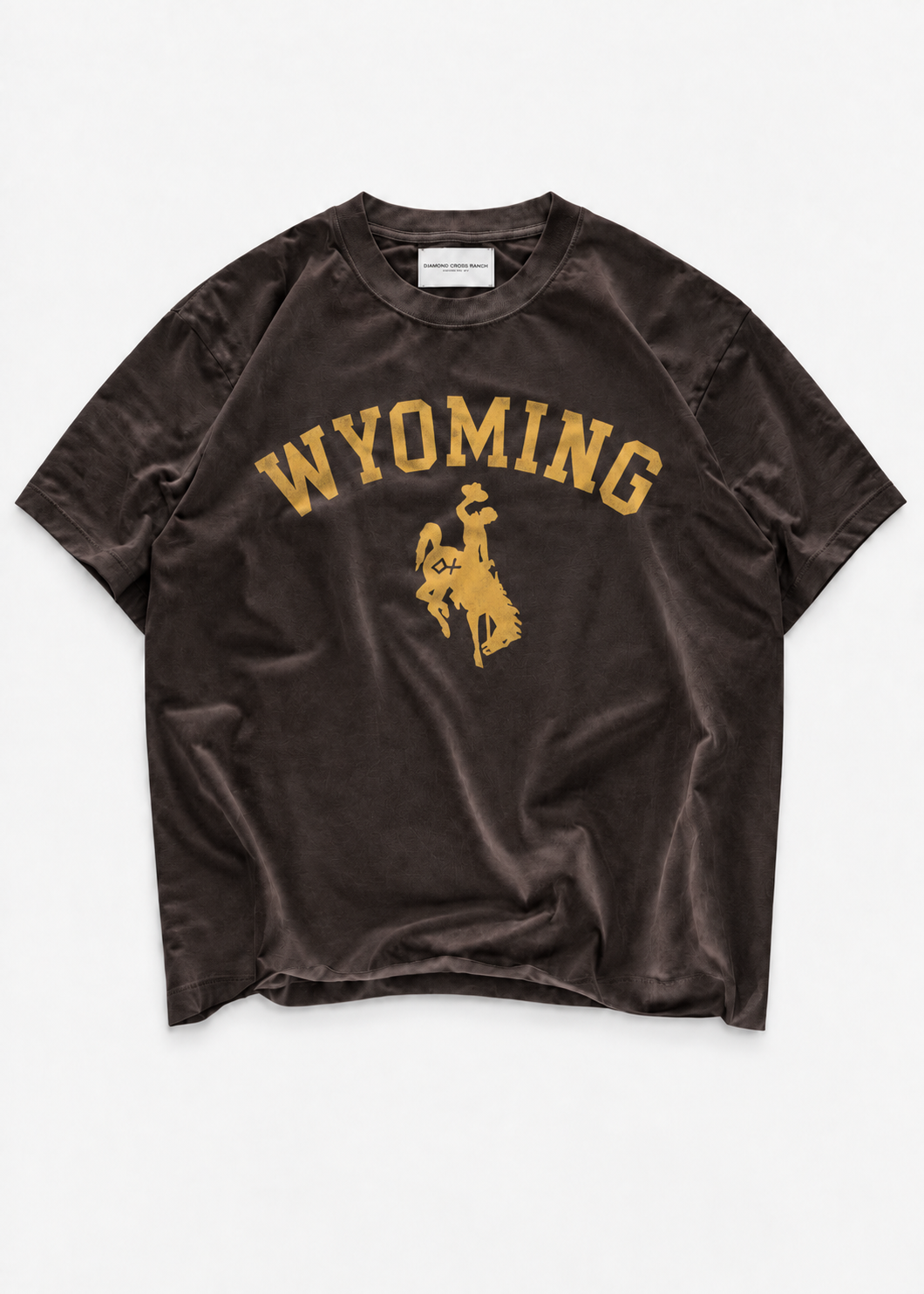 Sun Faded Black | Classic Wyoming Tshirt 