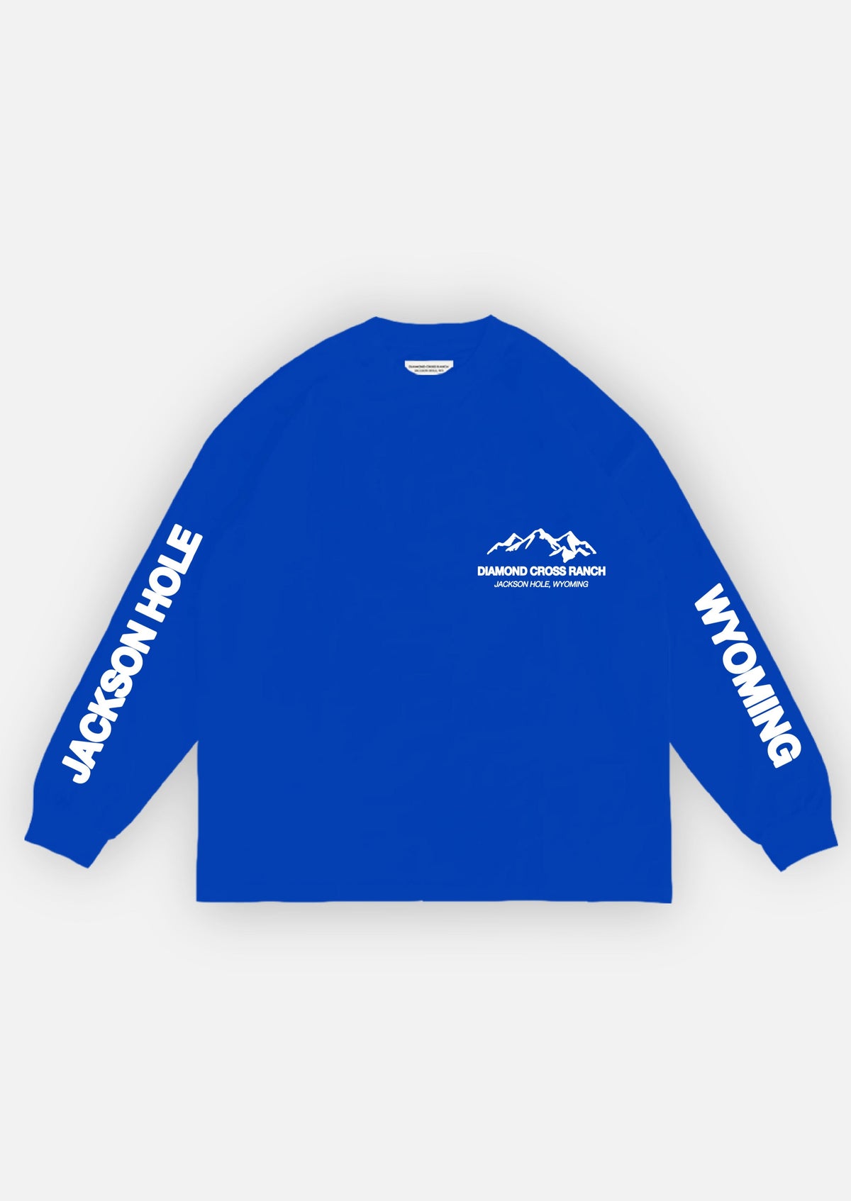 Blue | Diamond Cross Ranch Yellowstone Wyoming Blue Trailblazer Longsleeve