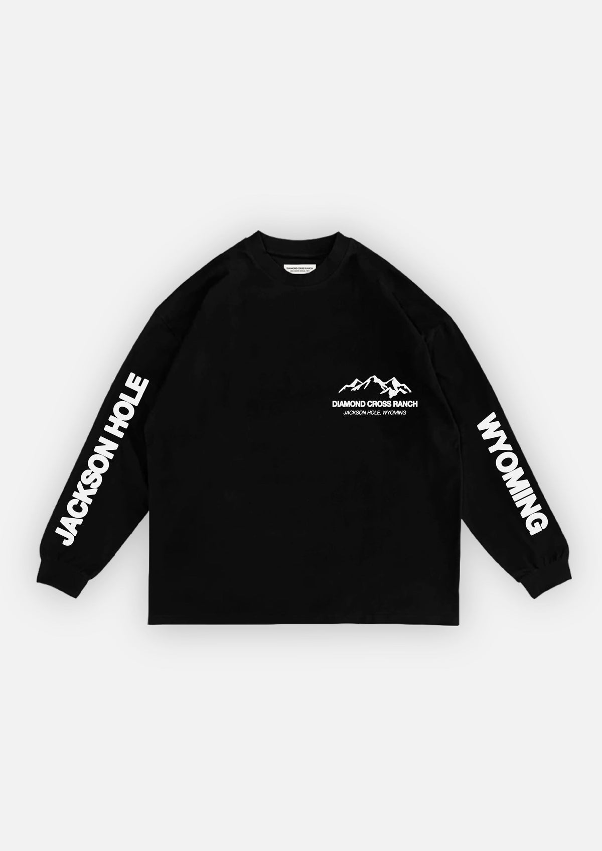 Black | Diamond Cross Ranch Yellowstone Wyoming Black Trailblazer Longsleeve