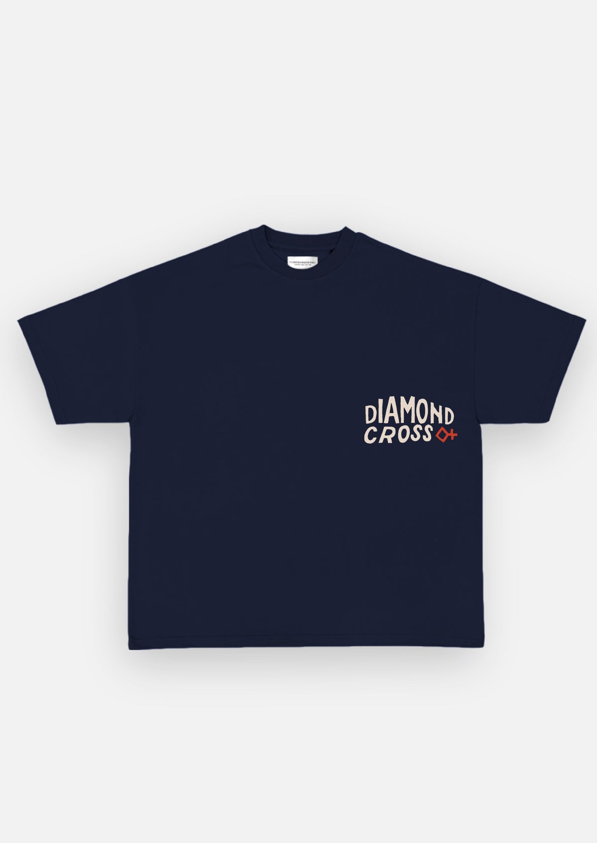 Navy | Diamond Cross Ranch Cowboy Rodeo Navy Maverick T-Shirt