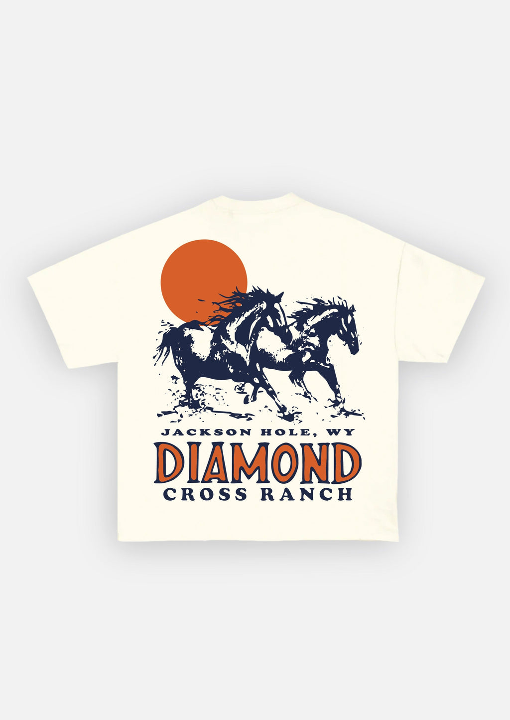 Offwhite | Diamond Cross Ranch  Settin Sun (New) White  T-Shirt