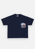 Navy | Diamond Cross Ranch American Buffalo T-shirt