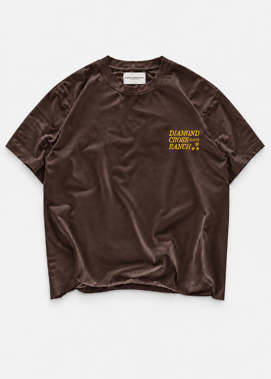 Faded Black + Yellow | Diamond Cross Ranch Soarin' T-Shirt