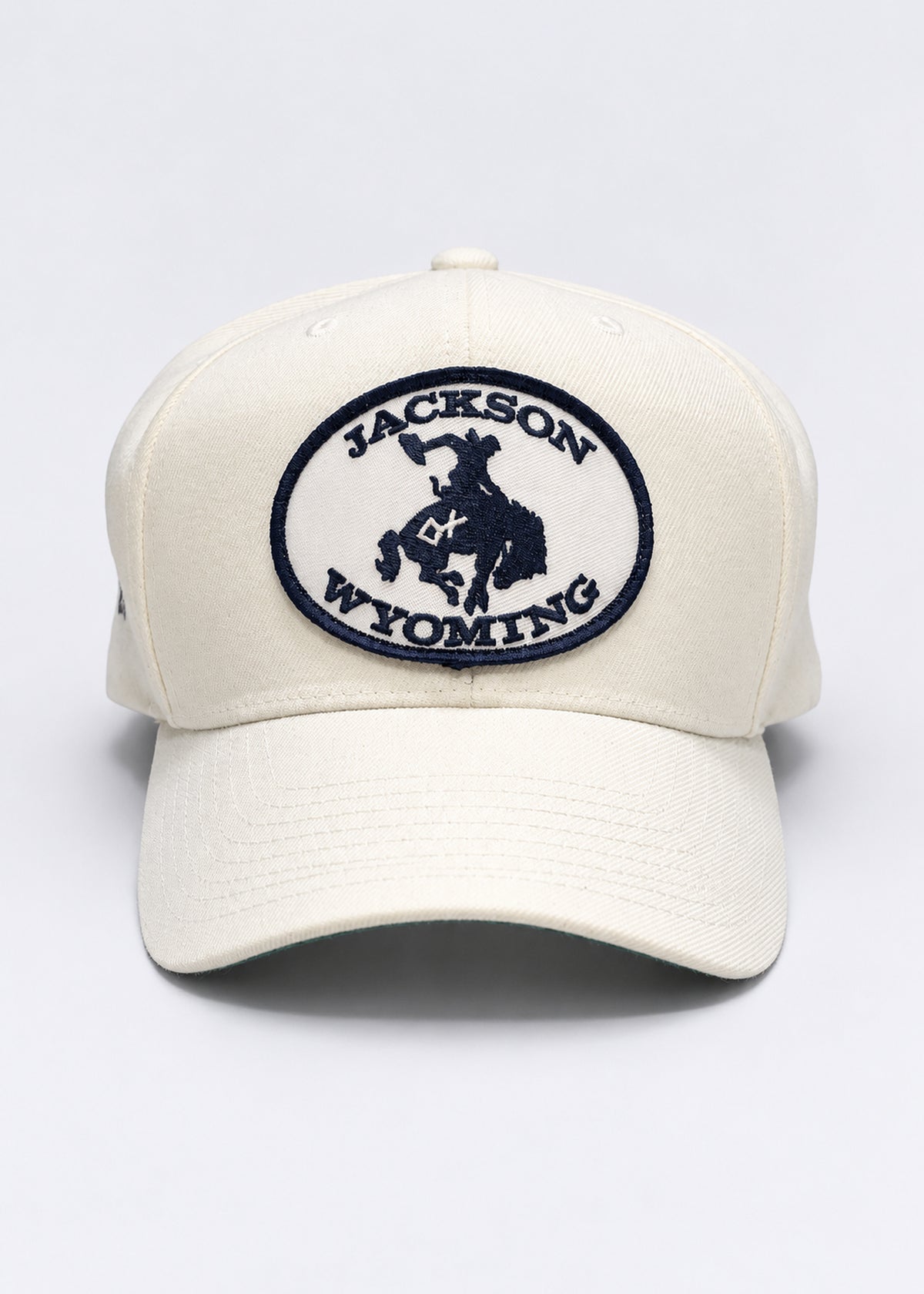 White | Diamond Cross Ranch Patch Hat