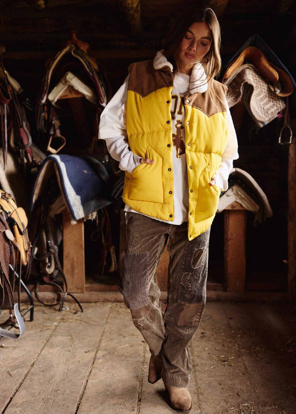 Yellow Puffer Vest (PREORDER) | The Icon Puffer