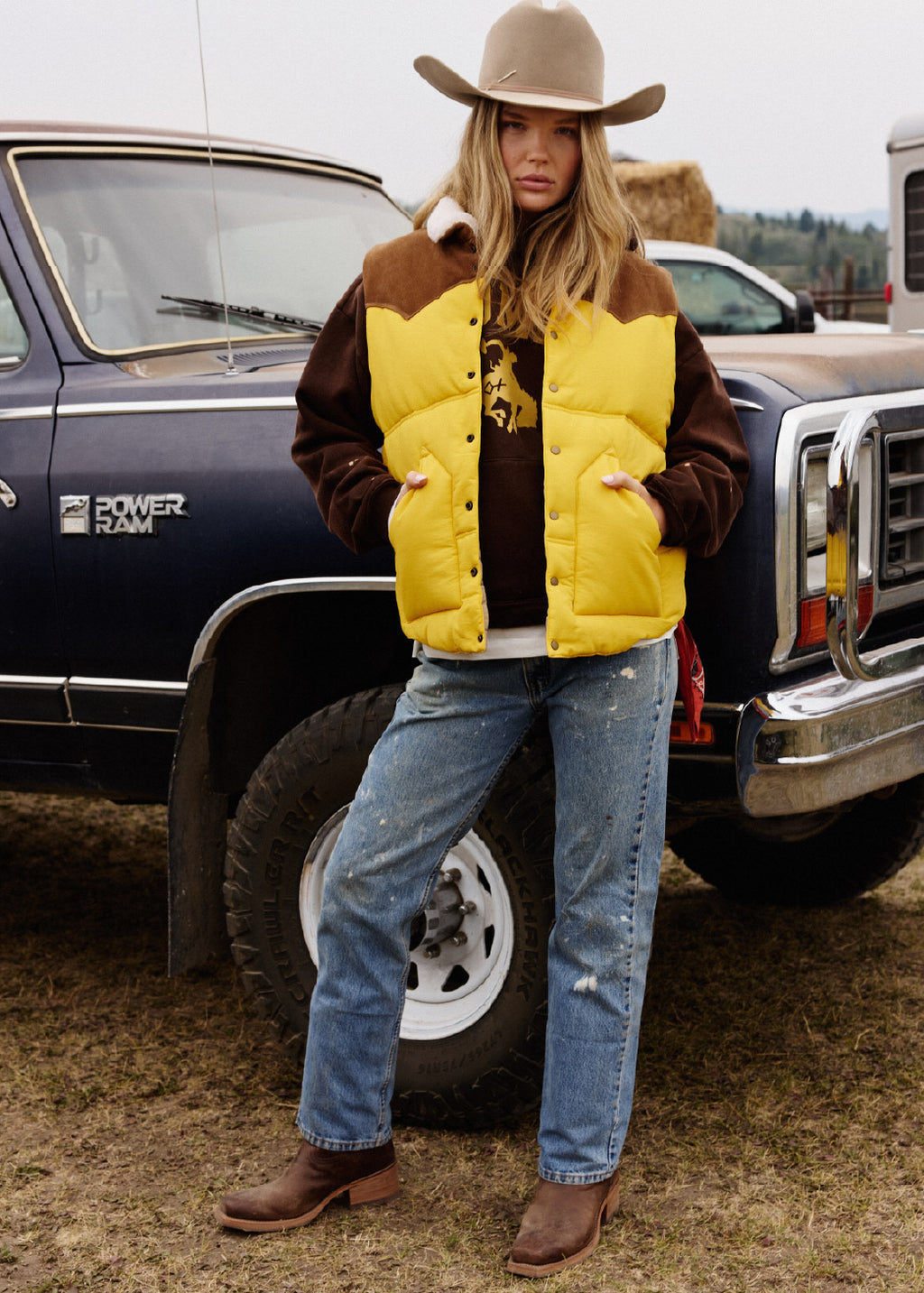 Yellow Puffer Vest (PREORDER) | The Icon Puffer
