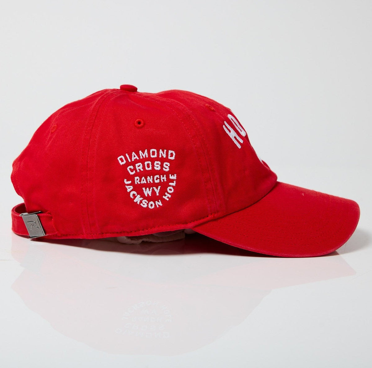 Red Howdy | Diamond cross ranch dad caps