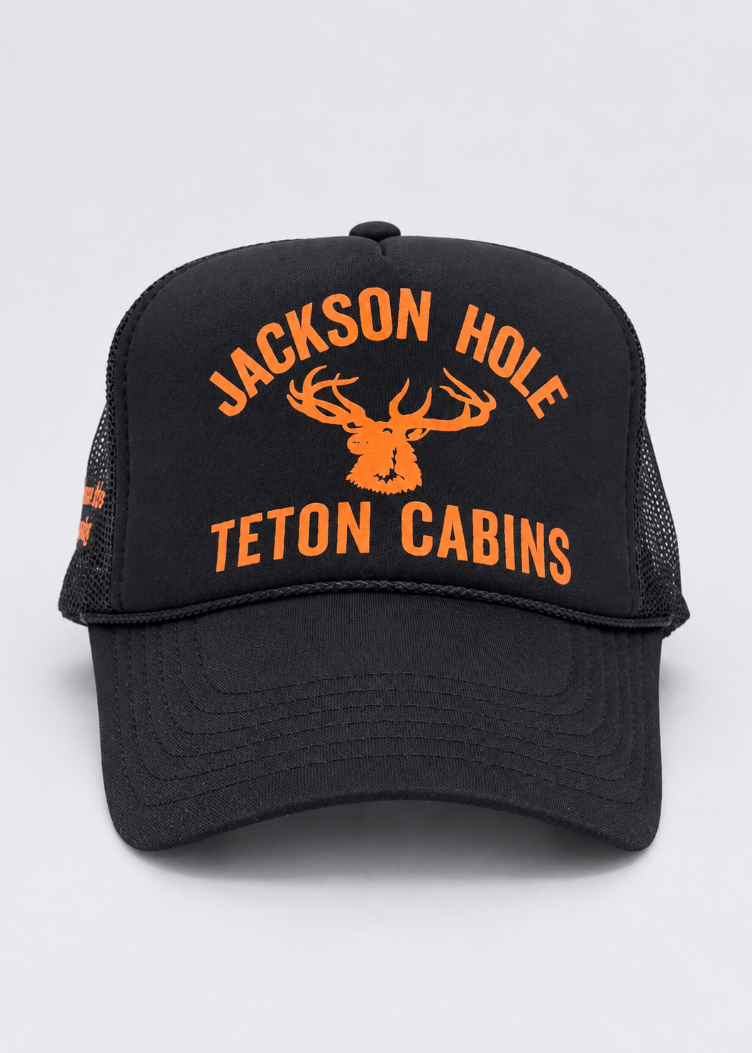 Black + Orange | Elk Trucker Hat