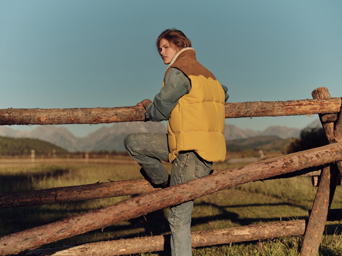 Yellow Puffer Vest (PREORDER) | The Icon Puffer