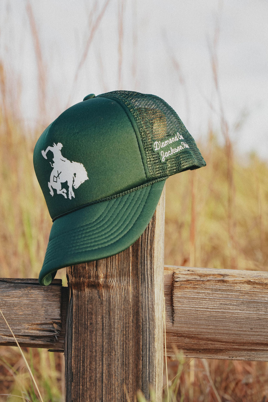 Green & White | Kids Trucker Hat