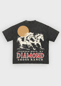 Faded Black | Diamond Cross Ranch Jackson Wild T-Shirt