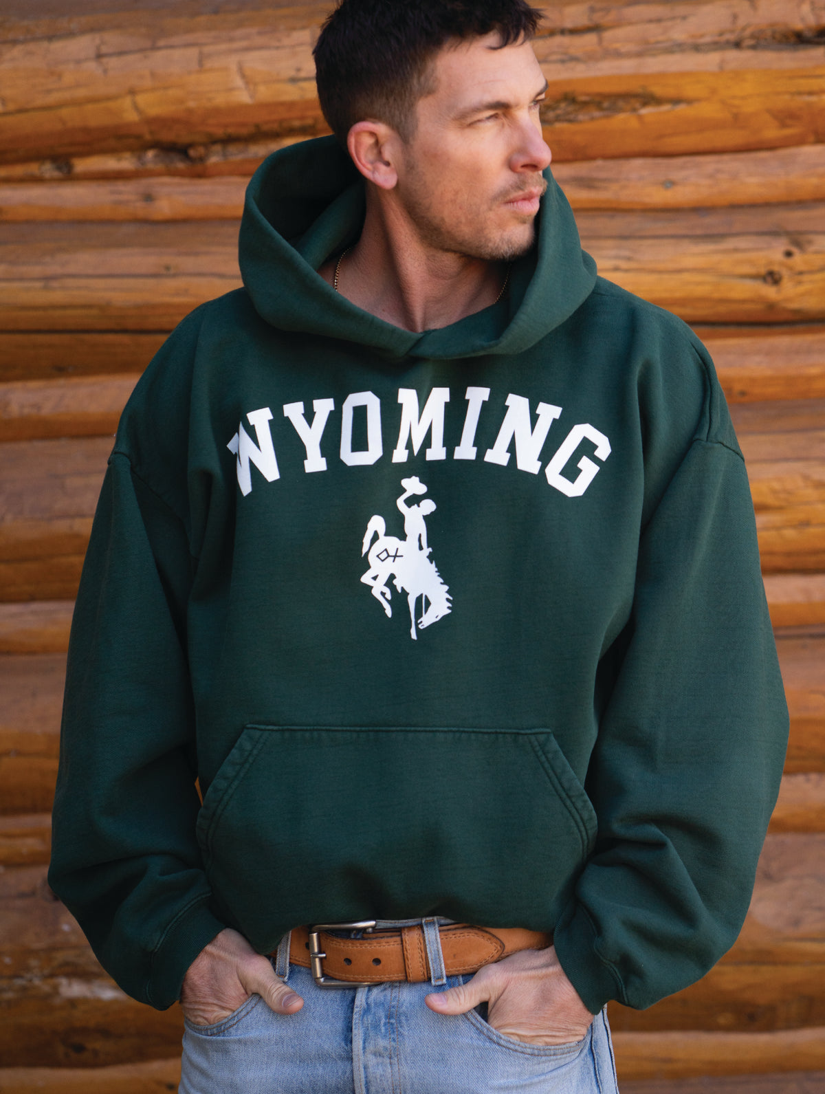 Forrest Green Wyoming | The Classic Hoodie