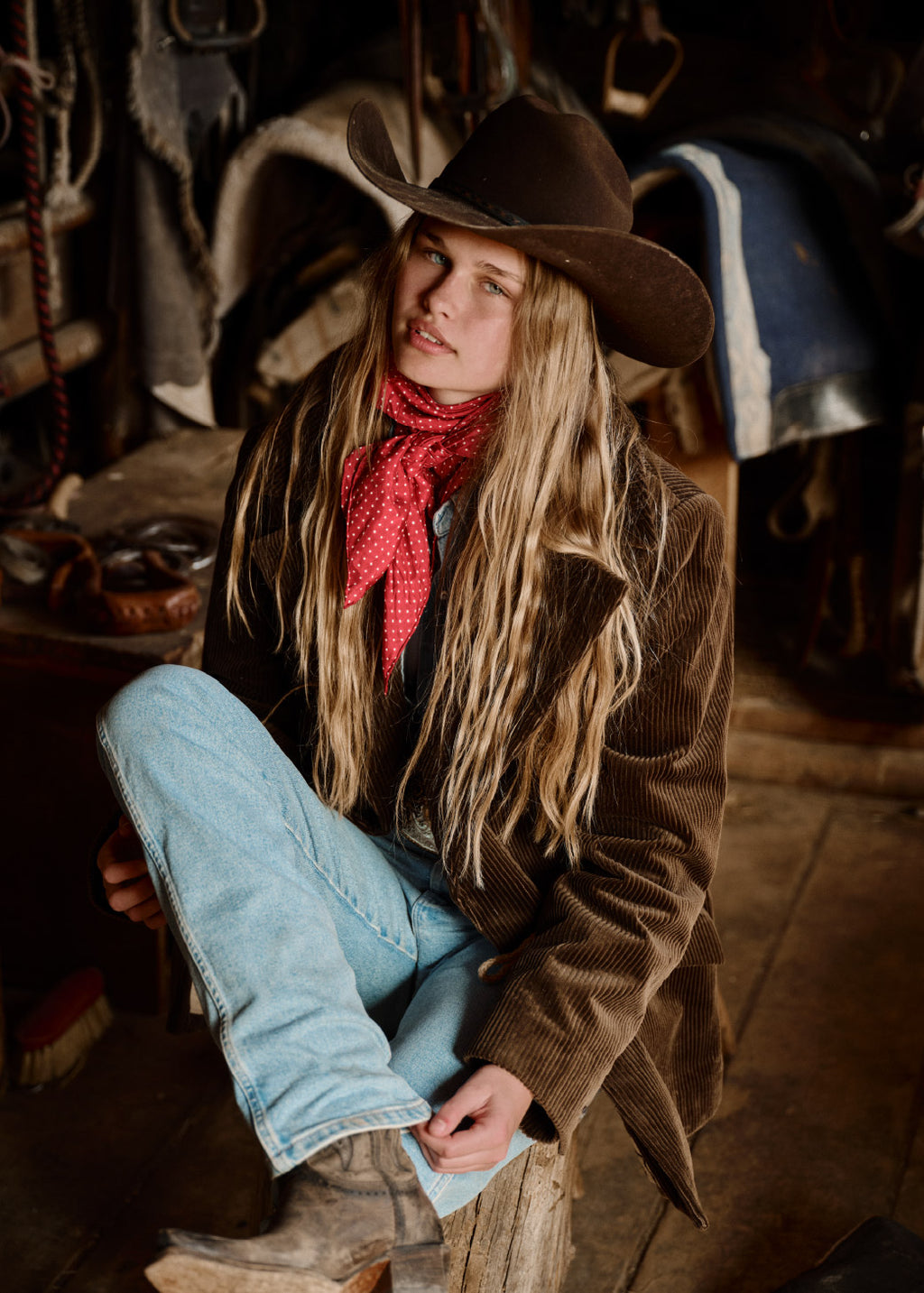 Brown | Corduroy Cowboy Jacket